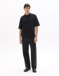 Black Short sleeves Polo for men