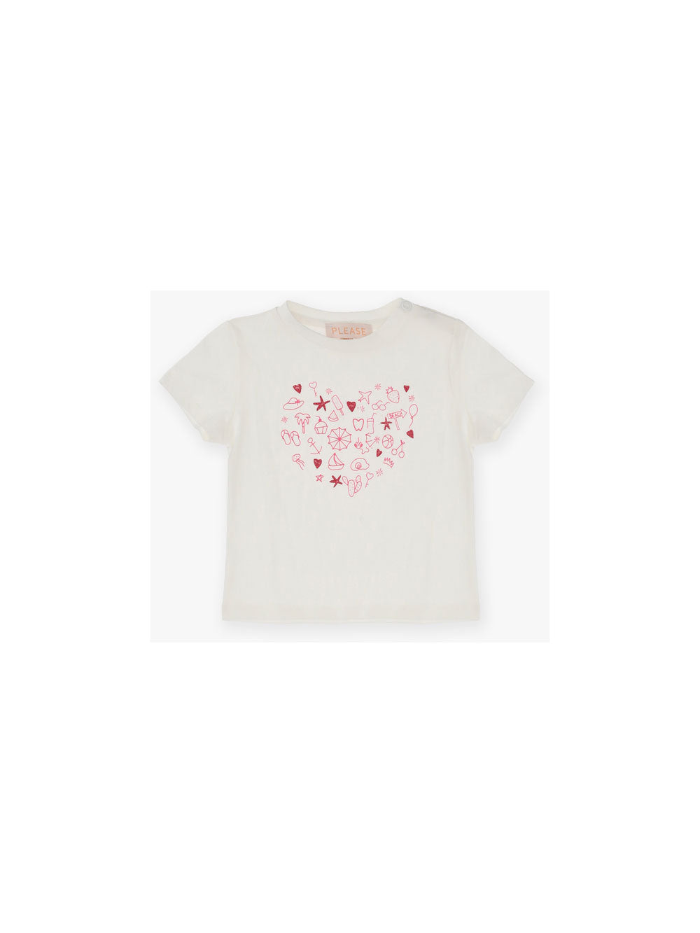 white t-shirt T-SHIRT KHABBAZ