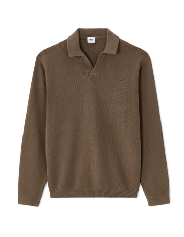 Taupe 01 Crew Neck Jumper - Celio Lebanon