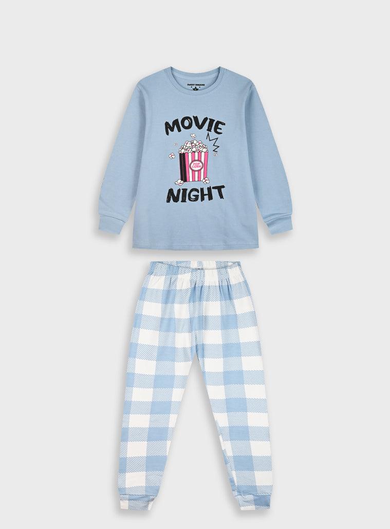 Cotton Girl Pyjamas - Check