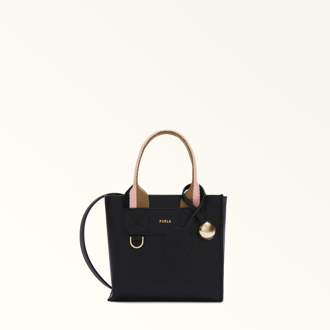 Furla Divide It Mini Tote in Black - Bags 