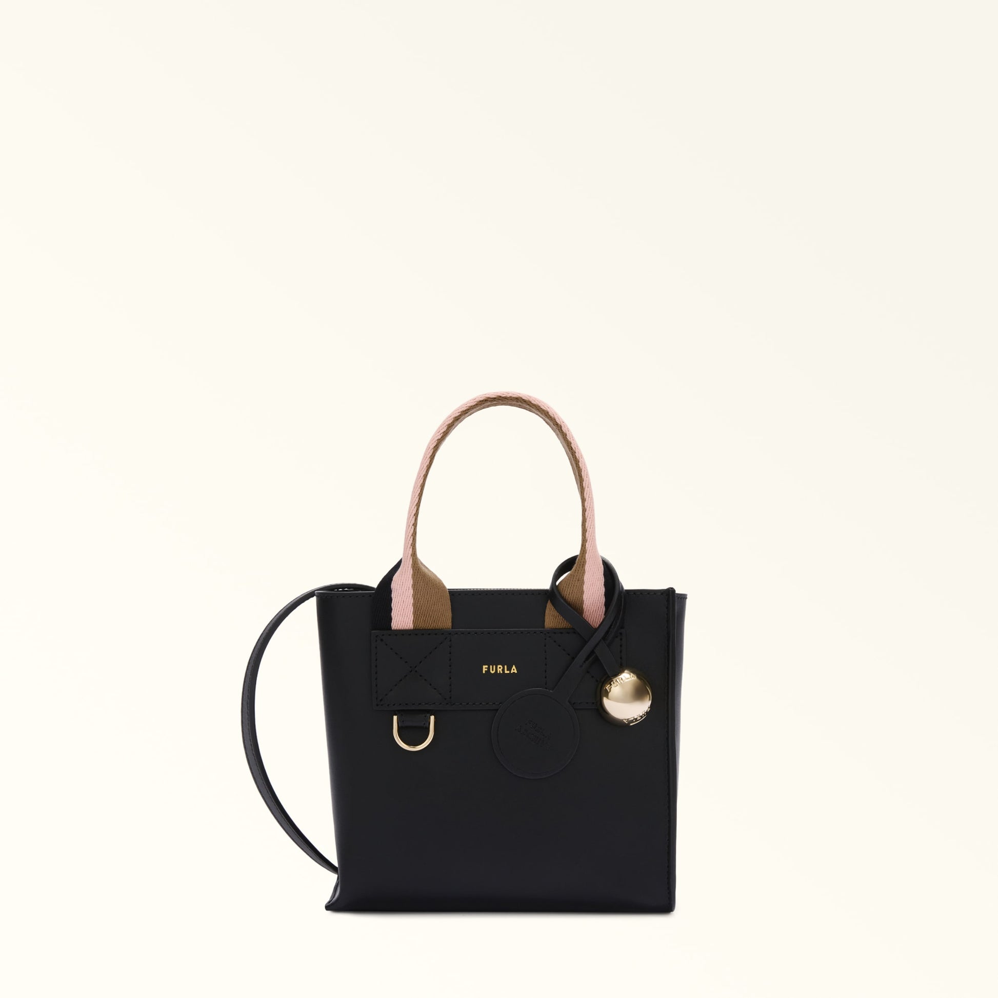 Furla Divide It Mini Tote in Black - Bags 