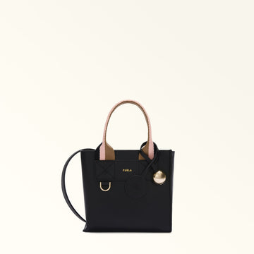 Furla Divide It Mini Tote in Black - Bags 