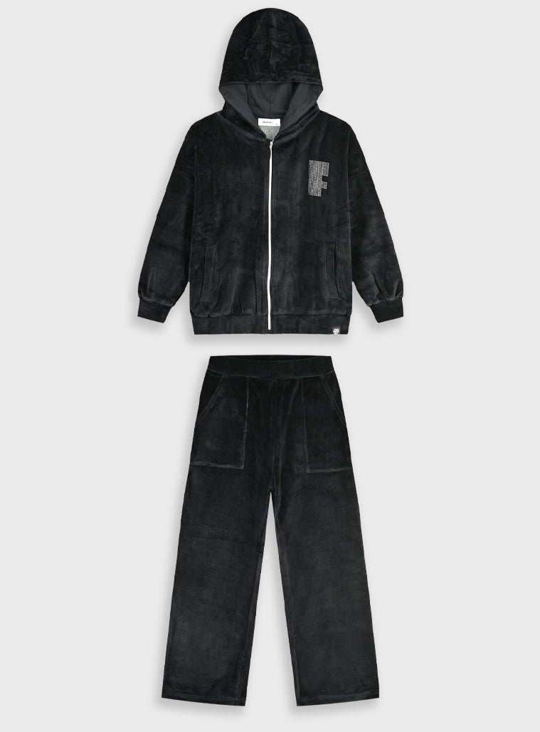 Girl Tracksuit - Black