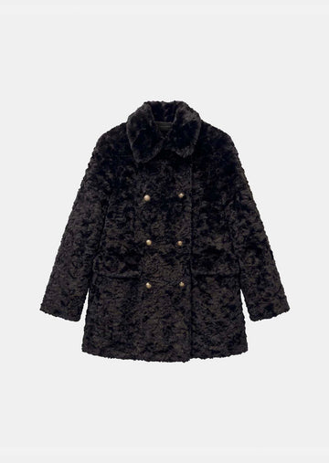 Mitchell coat in black by Tara Jarmon