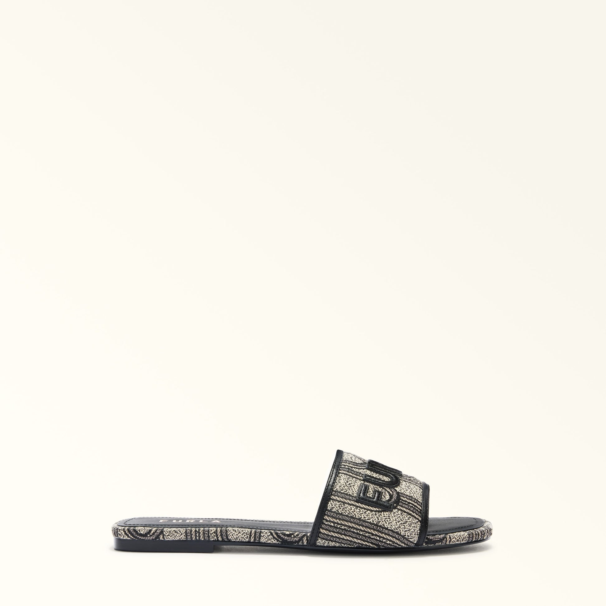 Furla Brezza Sandal T.10 in Black - Shoes 