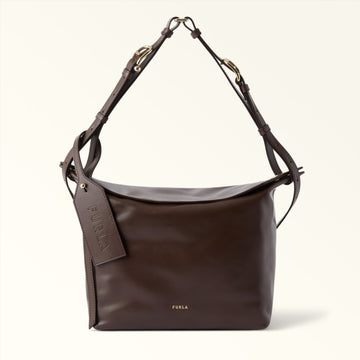 Furla Ginevra M Shoulder Bag in Brown - Bags 