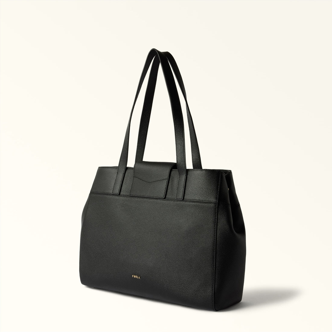 Furla Amelia L Tote in Black - Bags 