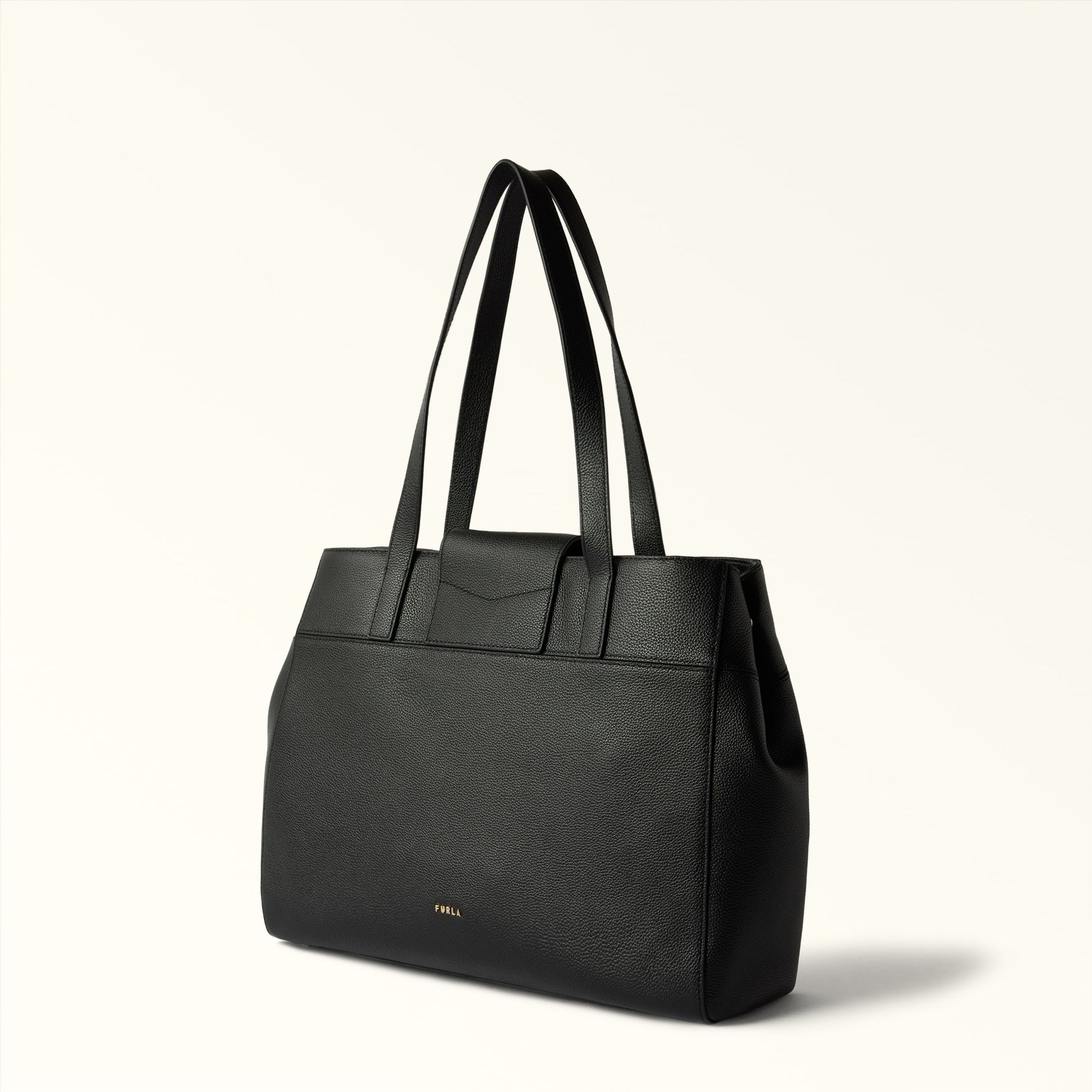 Furla Amelia L Tote in Black - Bags 