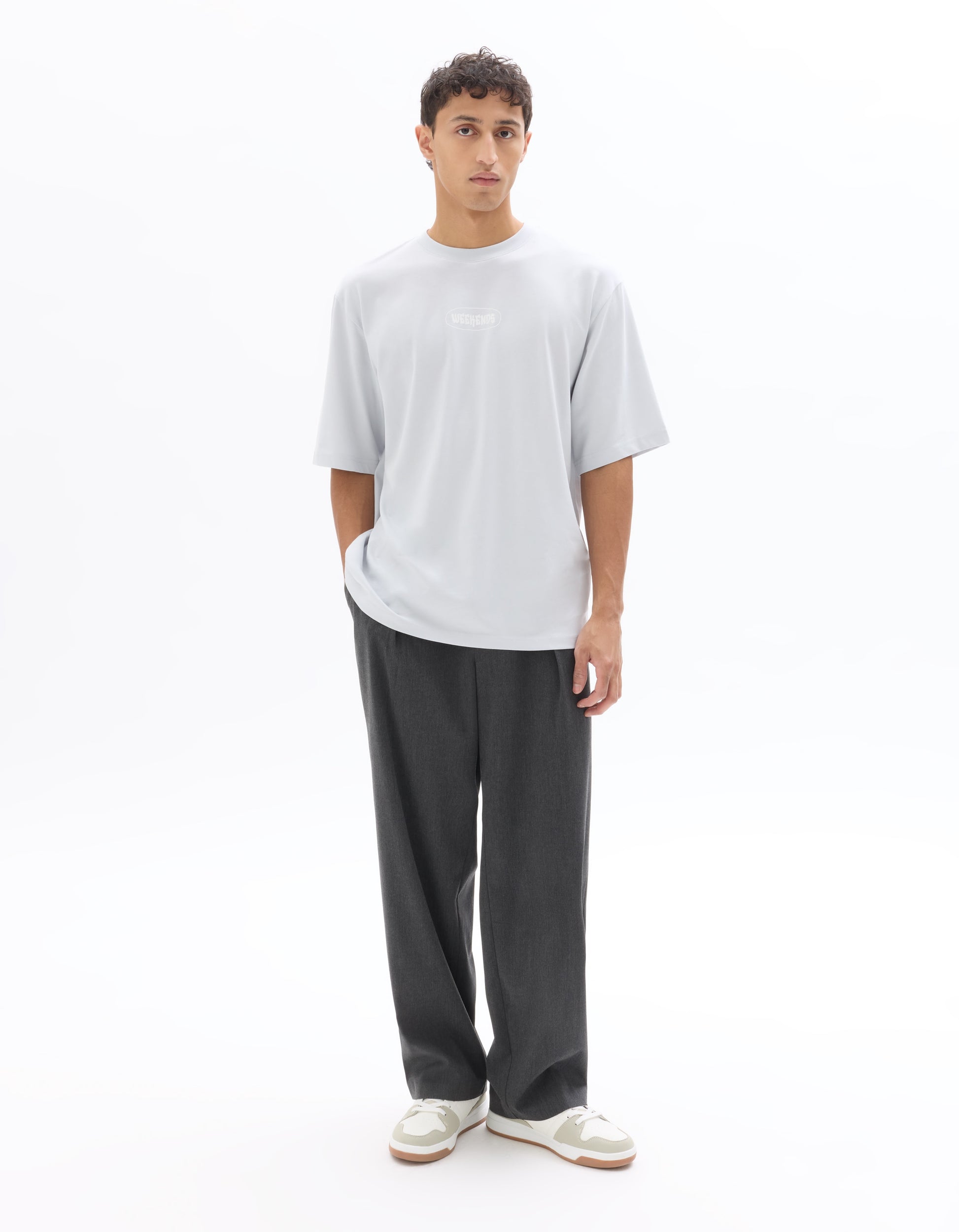 Celio Cotton Short Sleeves Tshirt - Blue