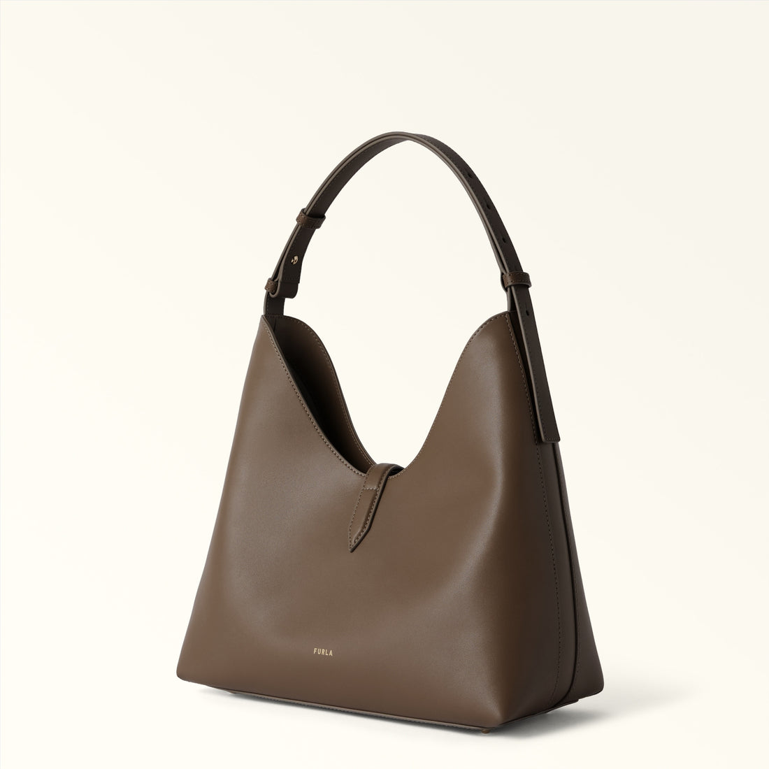 Furla Goccia M Hobo in Grey - Bags 