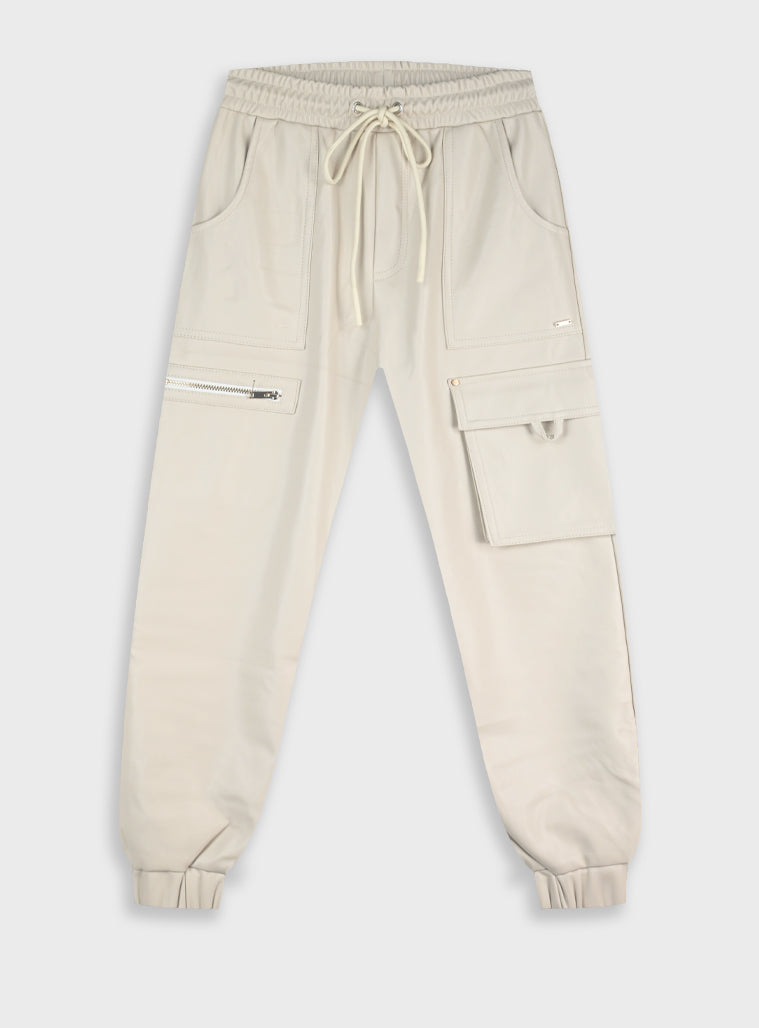 Girl Trousers - Almond Milk