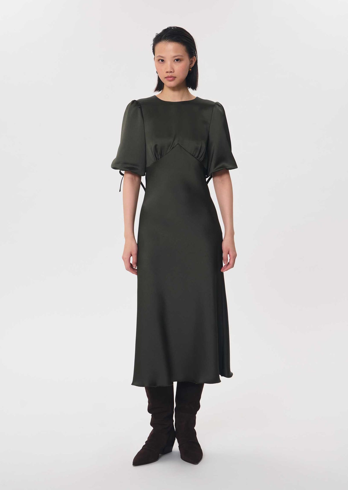 Rimina dress in khaki by Tara Jarmon