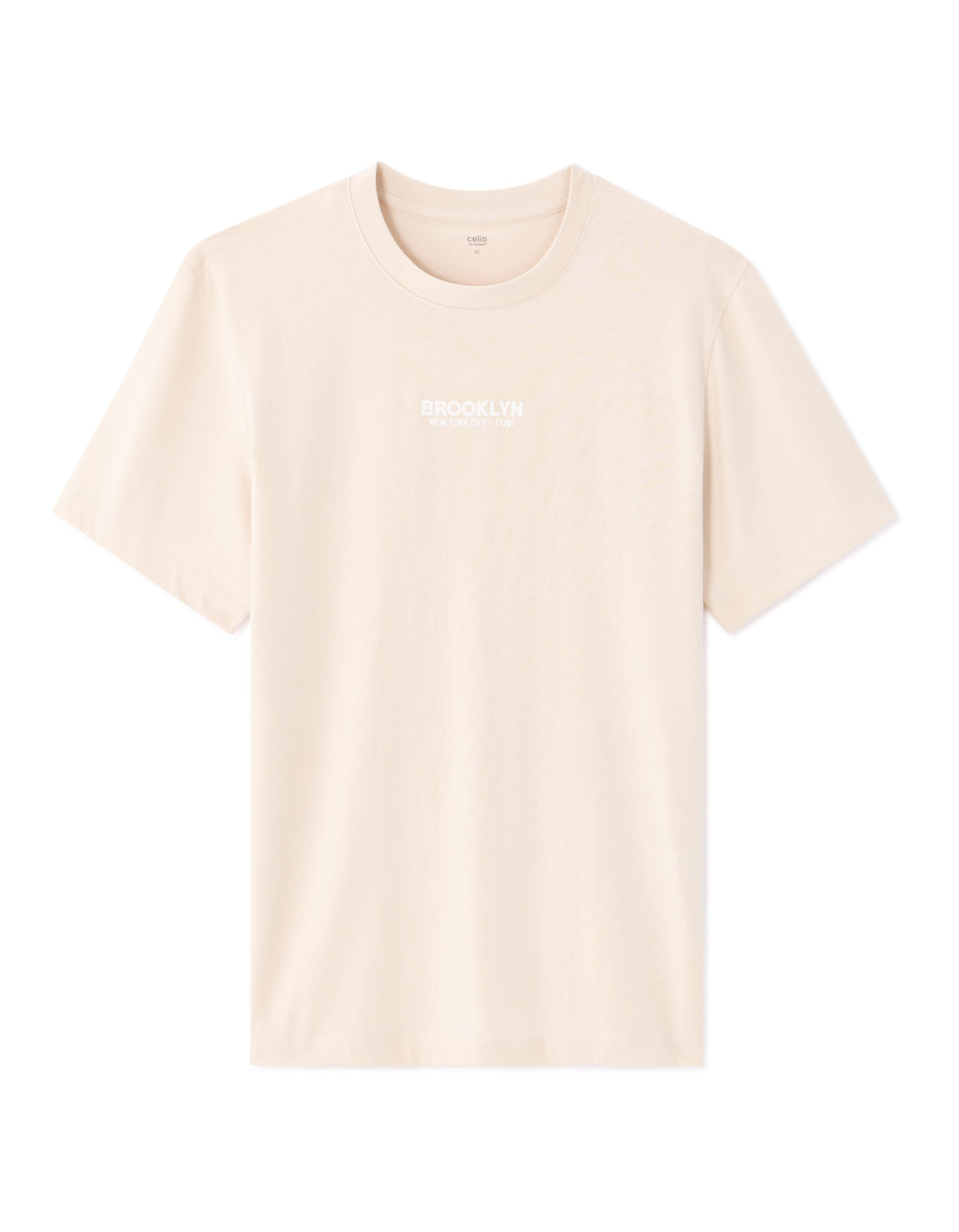 Celio Cotton Short Sleeves Tshirt - Grey