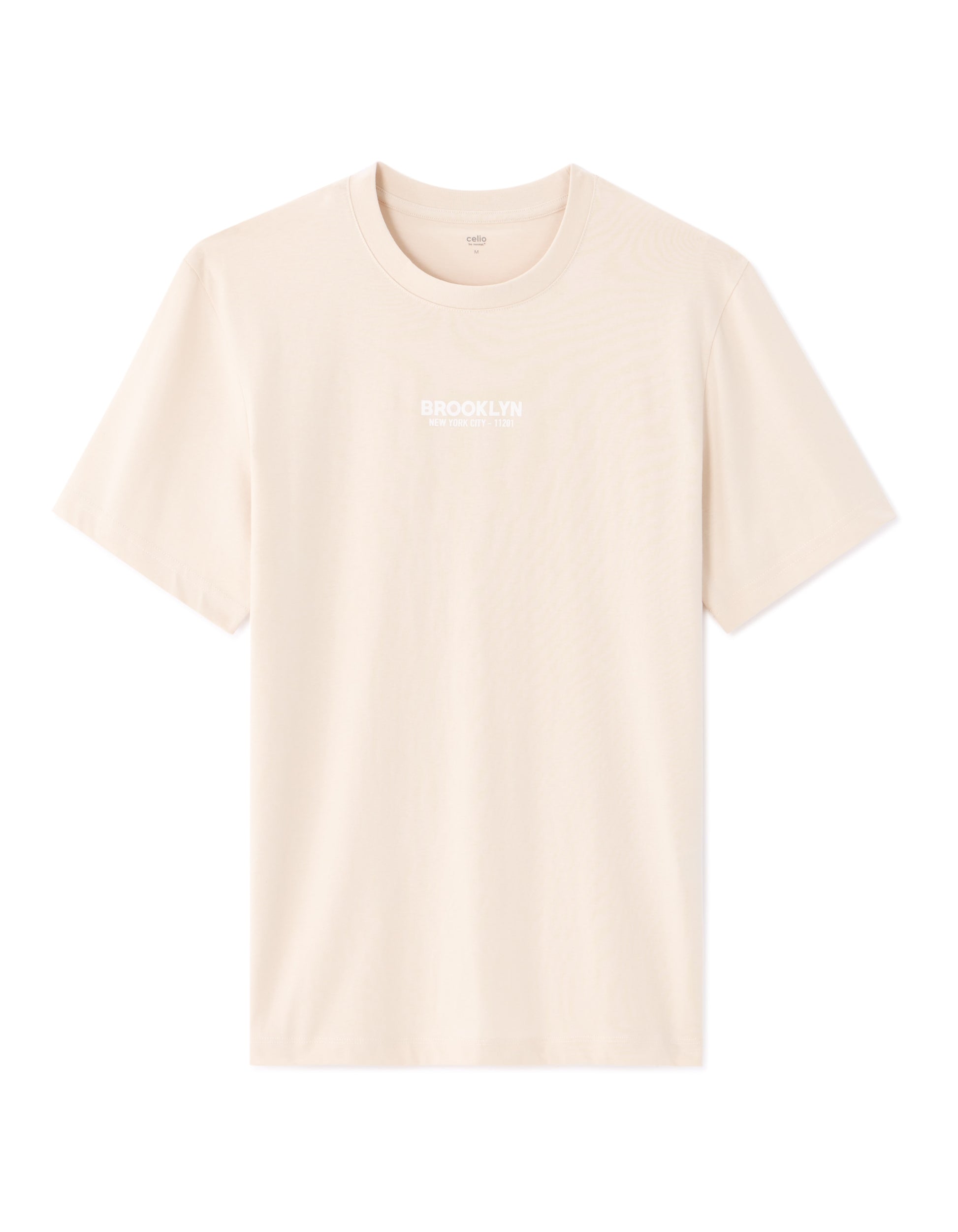 Celio Cotton Short Sleeves Tshirt - Grey