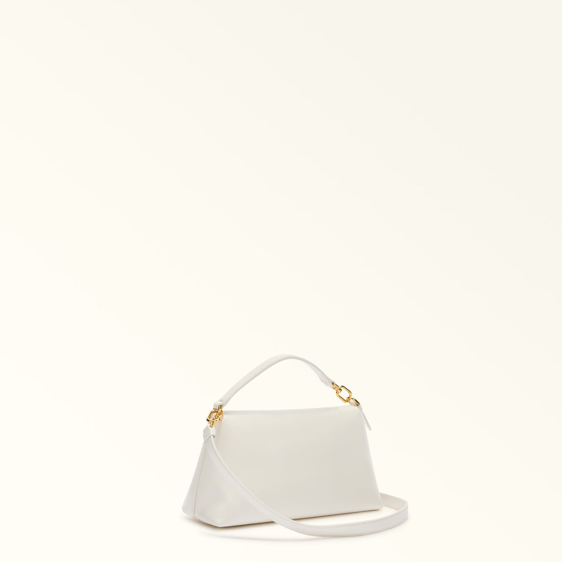 Furla Sfera Soft Mini Crossbody Top Handle in White - Bags 