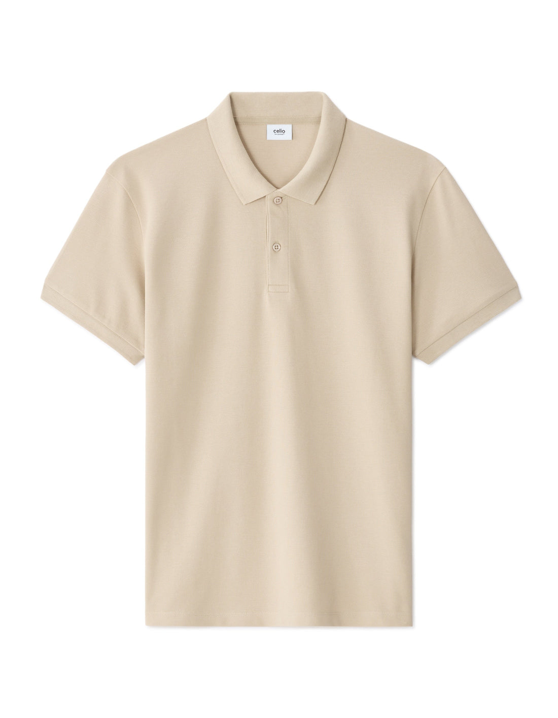 Regular Fit 100% Cotton Pique Polo Celio