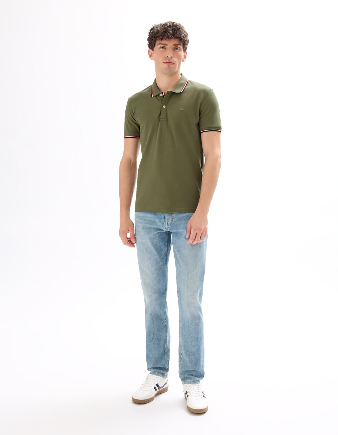 NECETWO LIGHT KHAKI SS POLO - Celio lebanon