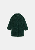 Mael  green faux fur for women