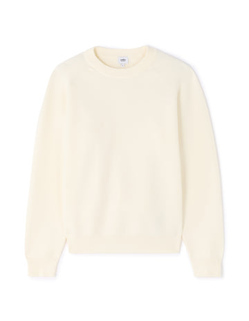 Ecru Crew Neck Jumper - Celio Lebanon