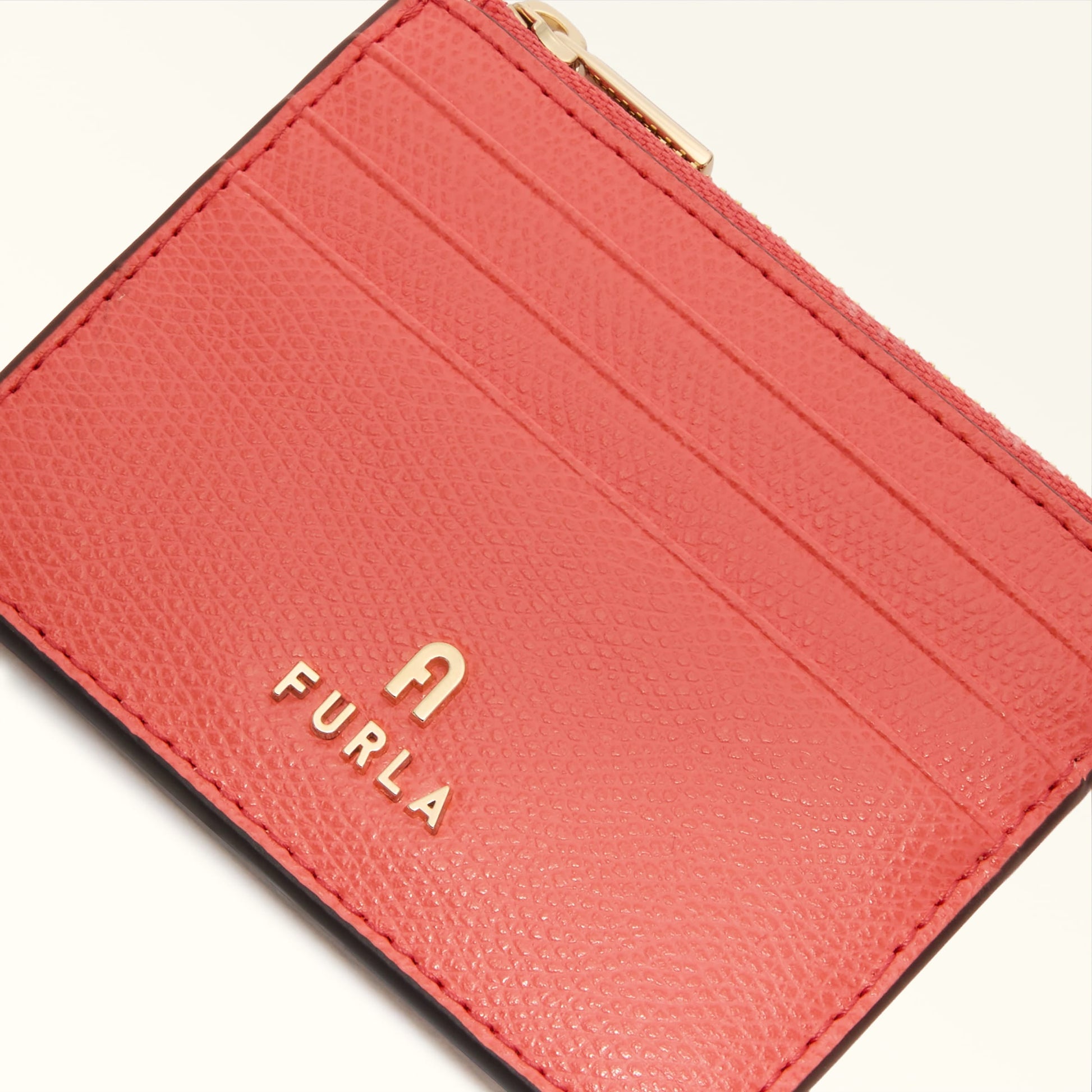 Furla Camelia S Card Case Small Goods In Leather