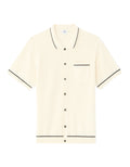 Celio Cotton Short-Sleeved Polo - White