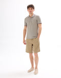 NECETWO LIGHT GREY SS POLO - Celio lebanon