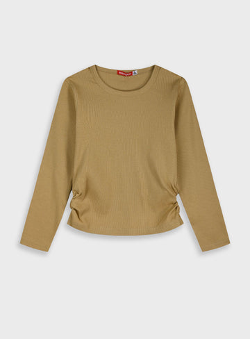 Children's Beige Blouse For Girl