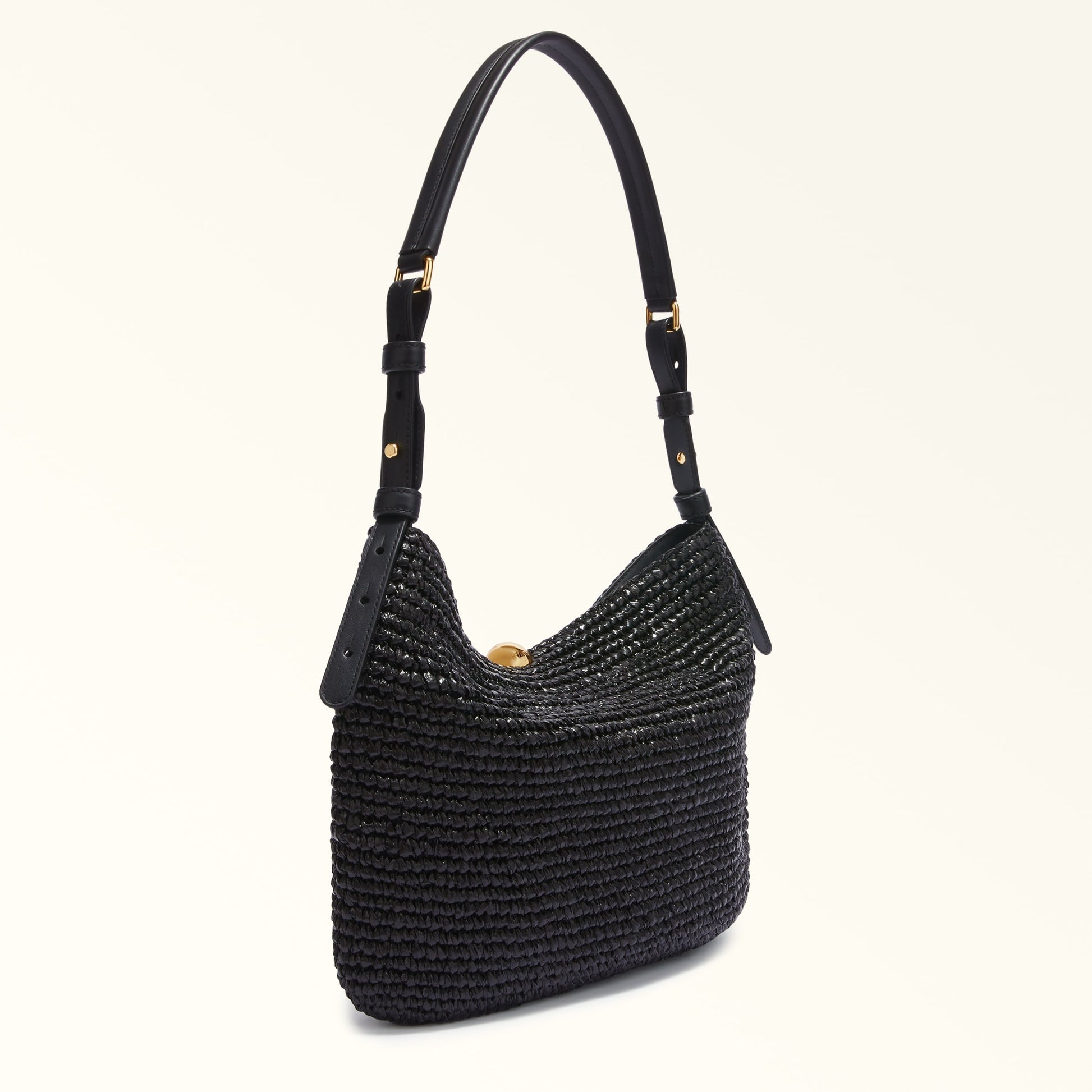 Shoulder Bag F5S-Furla Sfera Soft Nero