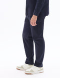 Celio All-Day Slim Fit Cropped 7/8 Solid Navy Pants - Navy