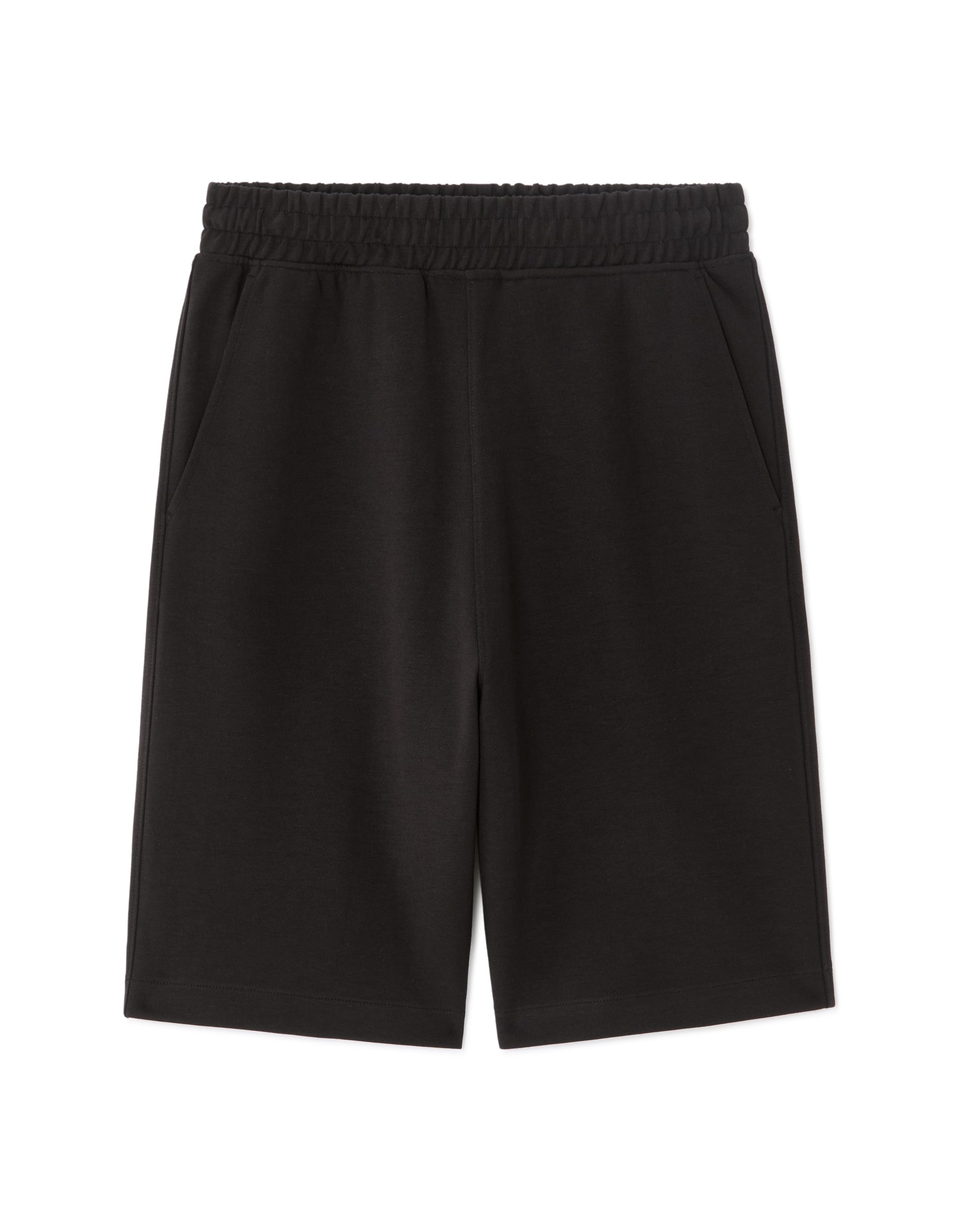 Celio Loose fit interlock shorts - Black