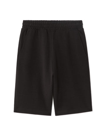 Celio Loose fit interlock shorts - Black
