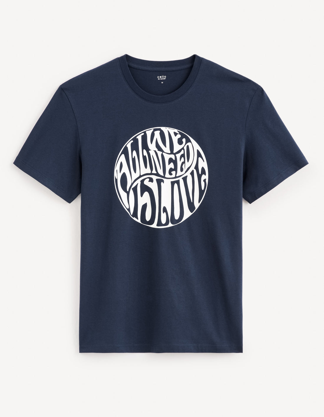 FECENTRAL NAVY BLUE SS TSHIRT - Celio lebanon