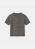 Pamela sweater in grey wool by Tara Jarmon