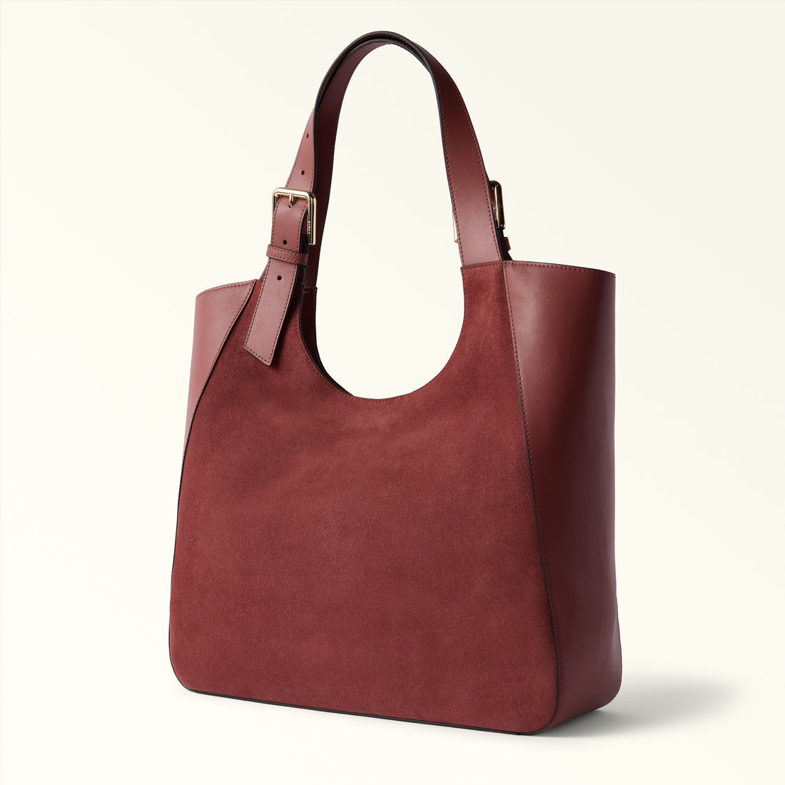 Furla Dora L Tote in Red - Bags 