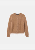 Ginette cardigan in camel wool by Tara Jarmon