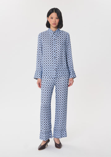 Claudie shirt in blue by Tara Jarmon