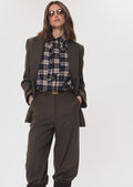 Carla shirt in brown by Tara Jarmon