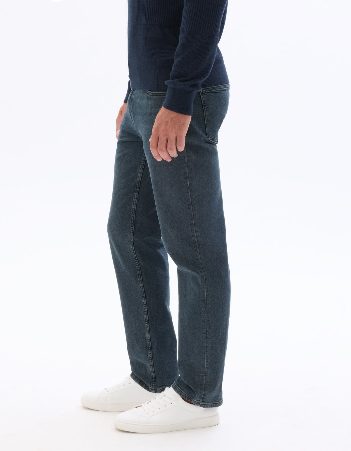 Celio Straight stretch cotton jeans - Blue