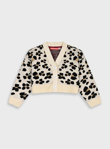 Children's White Cardigan For Girl