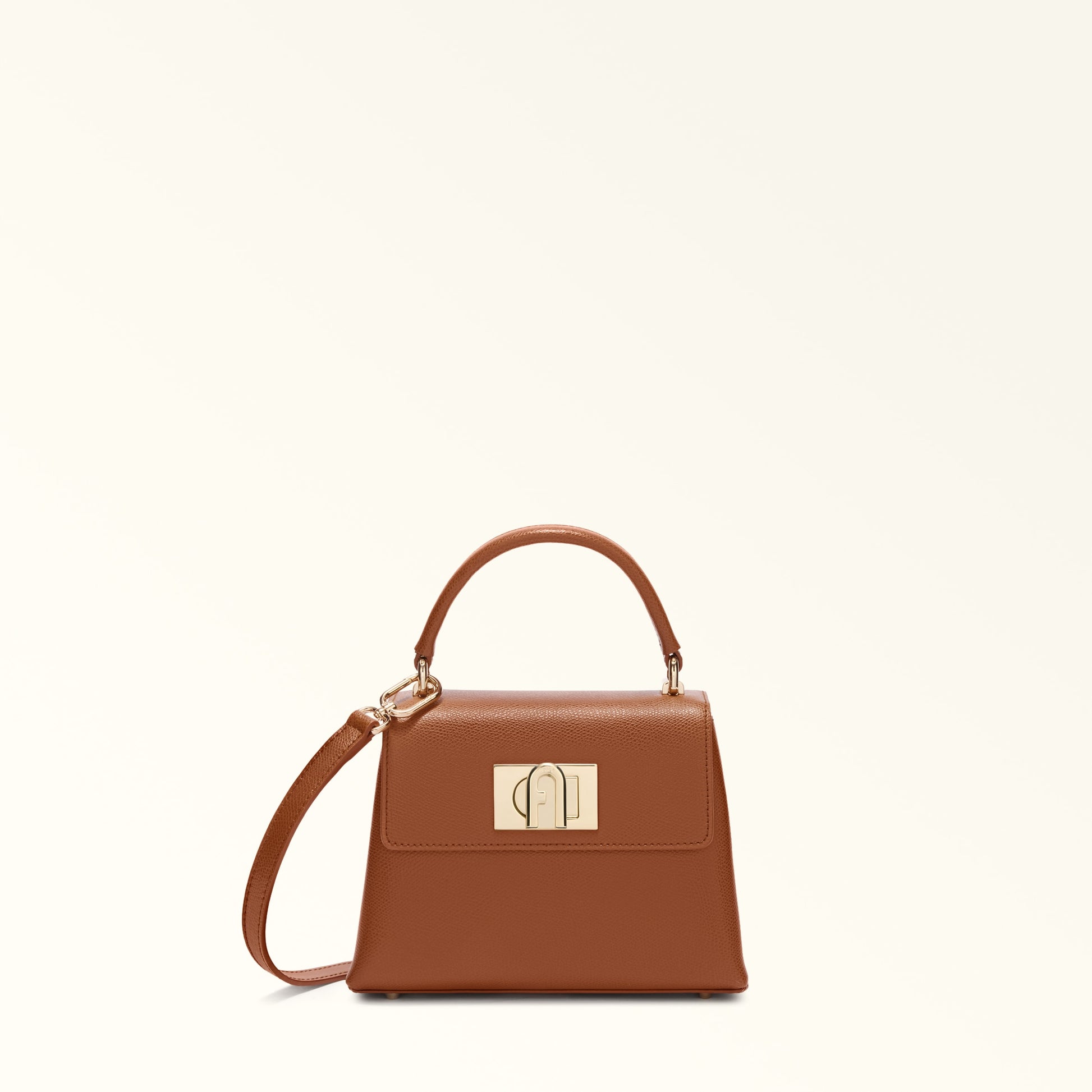 Furla 1927 Mini Top Handle Bag In Leather