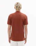 Red Short Sleeves Polo for Men