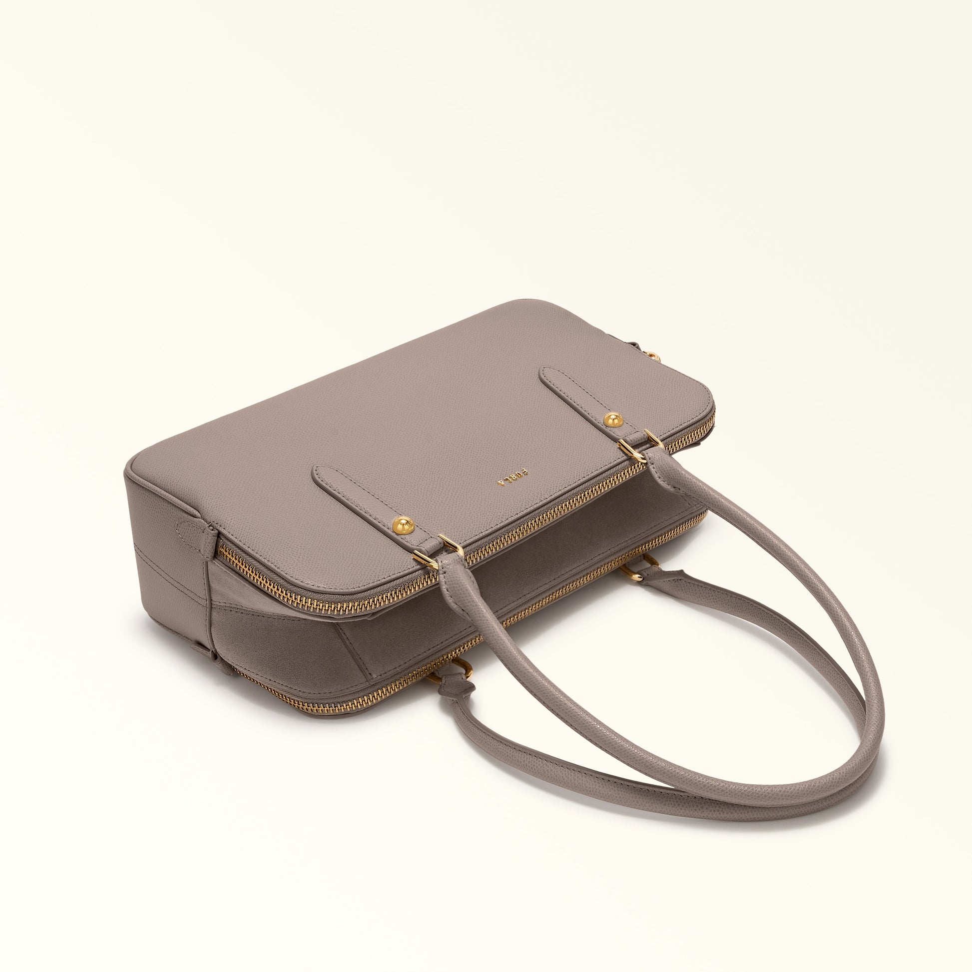 Furla Giulia M Boston  Bag In Leather
