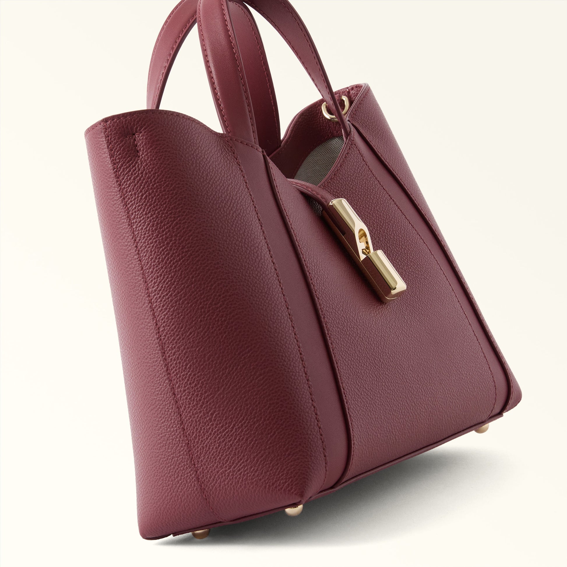 Furla Goccia S Tote in Red - Bags 