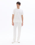 Celio Boxy Crew Neck French Terry T-shirt - White