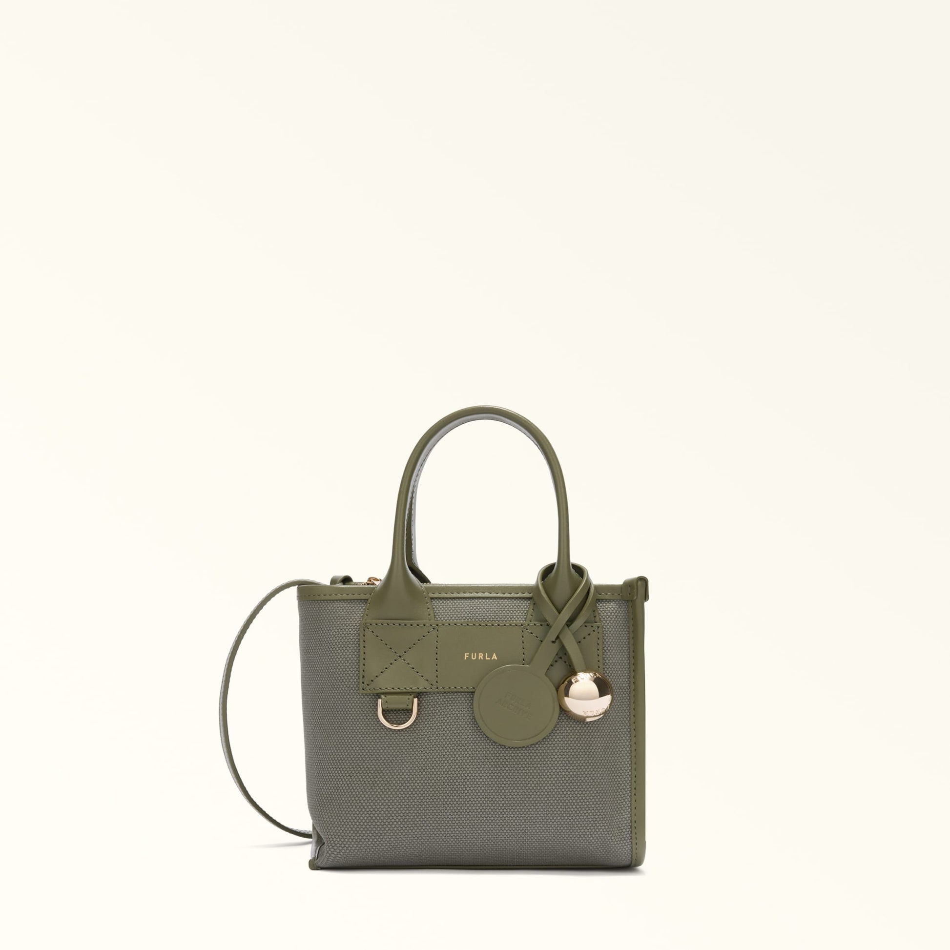 Furla Divide It Mini Tote in Green - Bags 