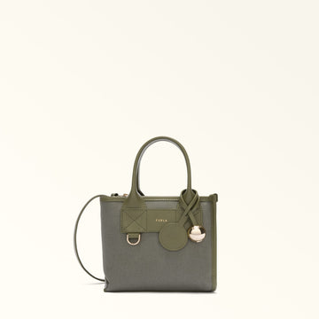 Furla Divide It Mini Tote in Green - Bags 