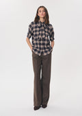 Carla shirt in brown by Tara Jarmon
