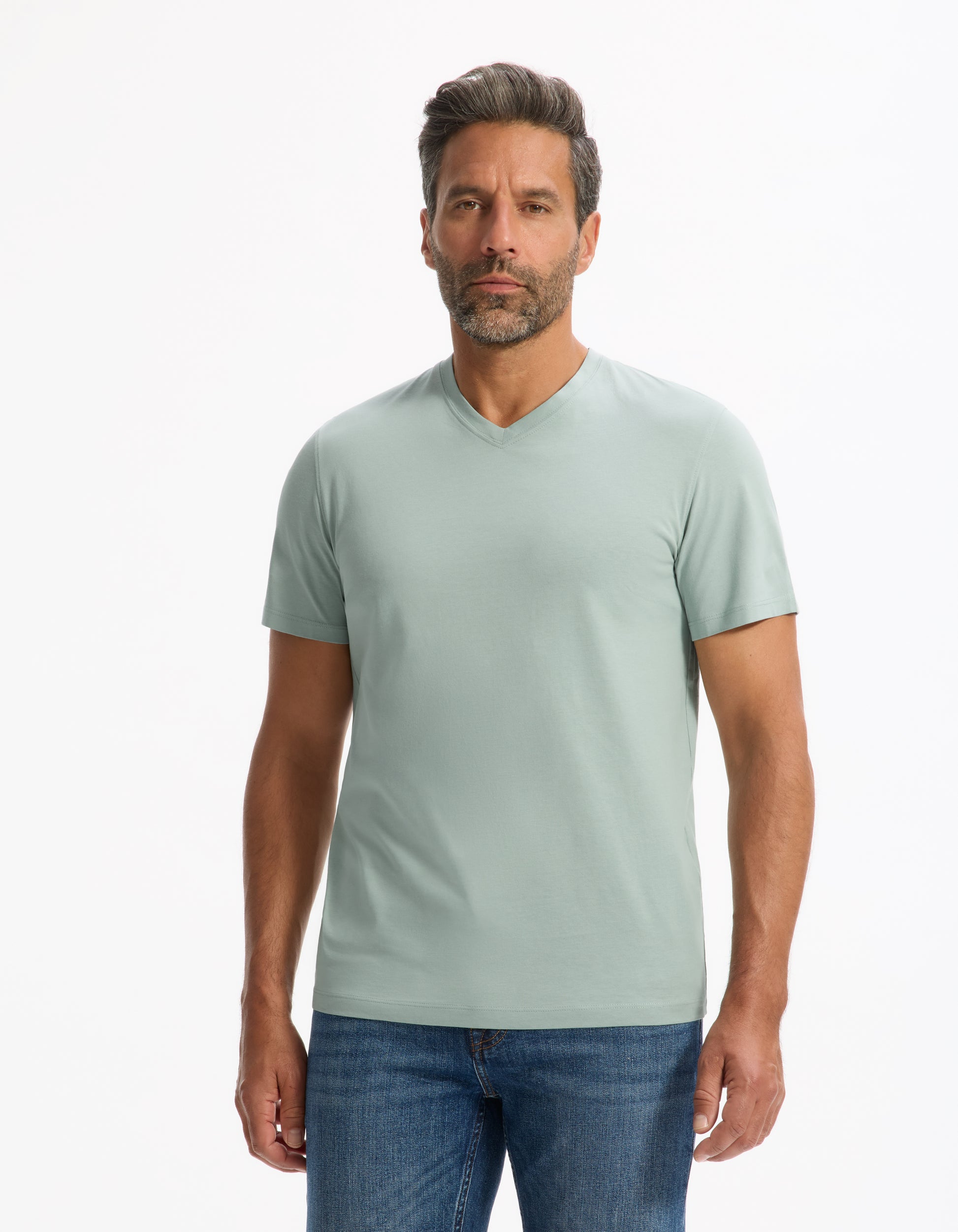Light Green 01 Short Sleeves Tshirt - Celio Lebanon