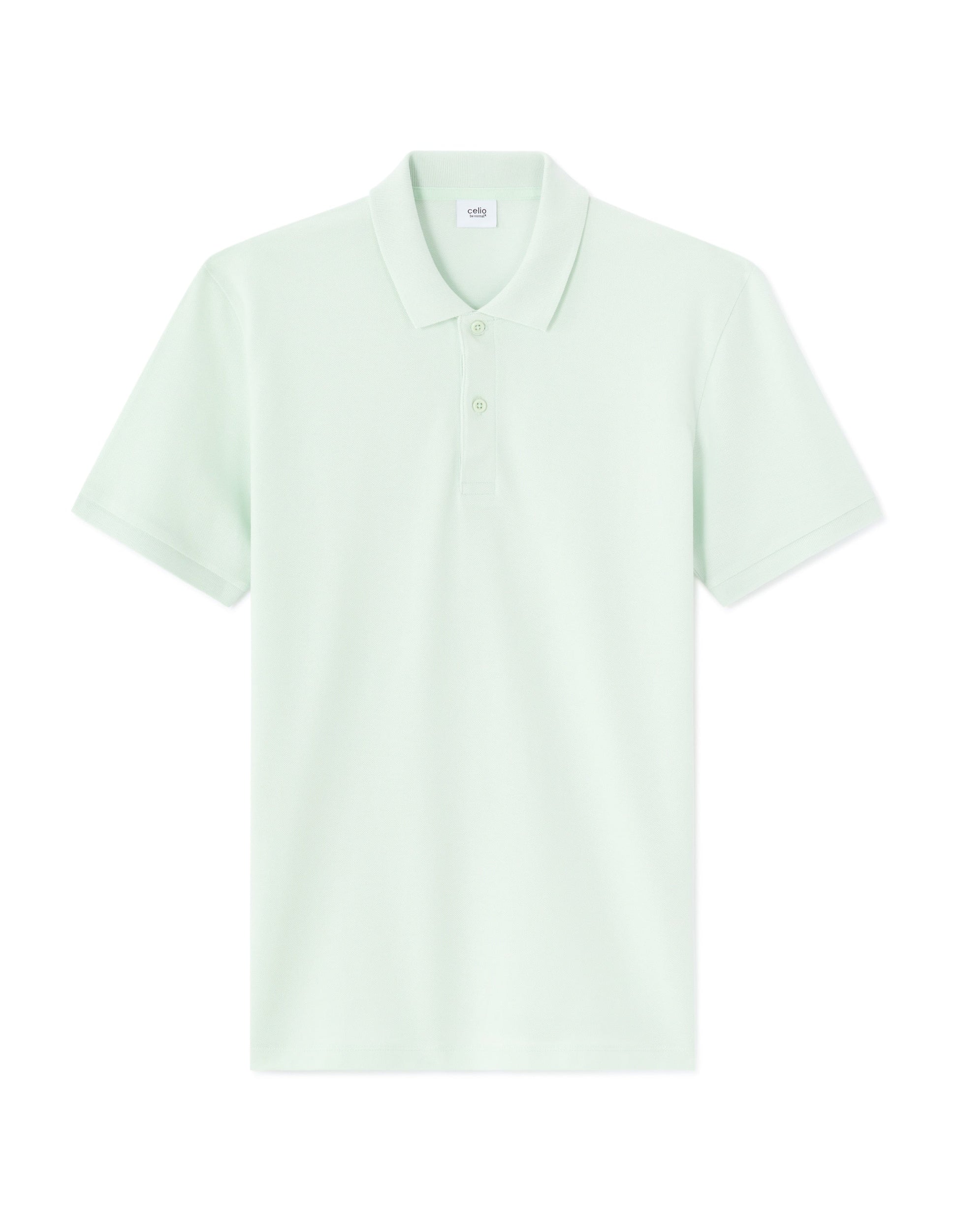 Regular fit pique polo shirt, 100% cotton Celio